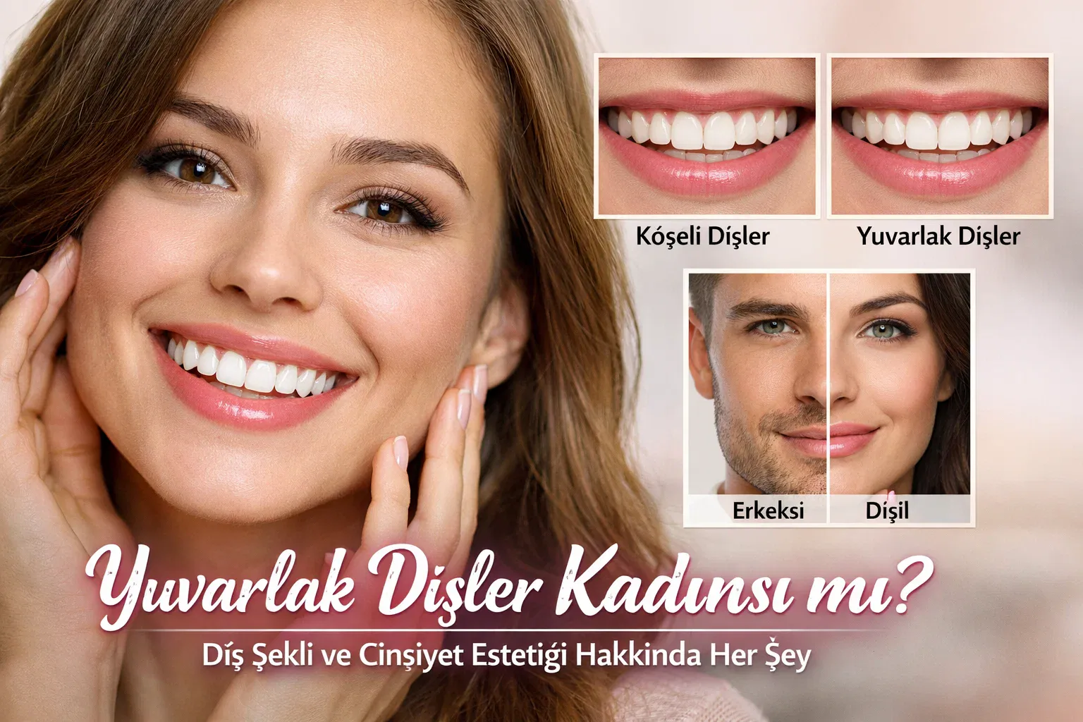 Yuvarlak Dişler Kadınsı mı? Diş Şekli ve Cinsiyet Estetiği Hakkında Her Şey